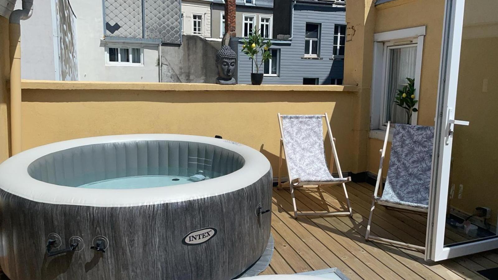 Spa Central Charmant Duplex Cosy 90M2 A 300M Rue Pietonne Et 500 M Du Port Boulogne-sur-Mer Dış mekan fotoğraf